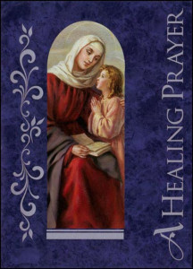 Healing Prayer card